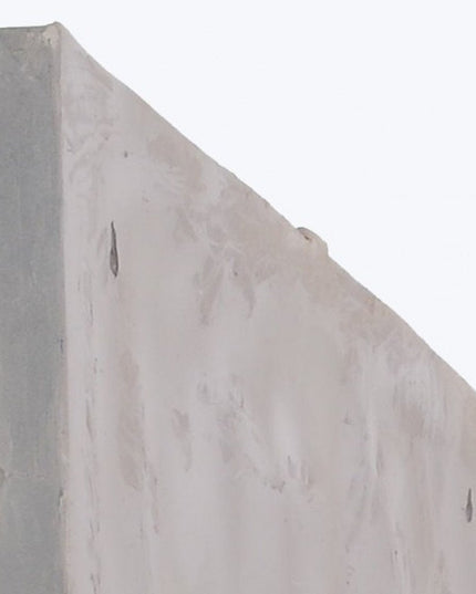 29" X 5" Gray Resin Wall Decor