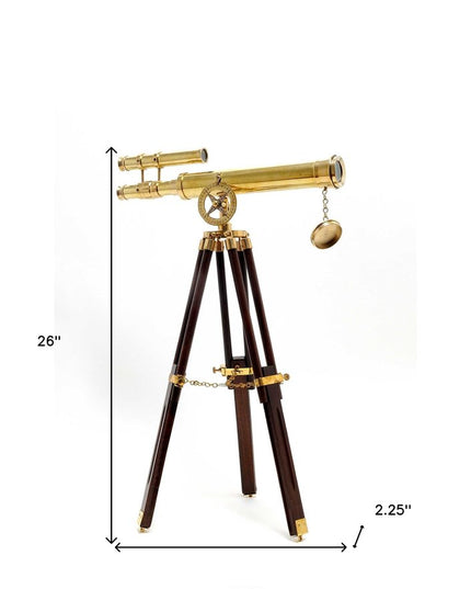 2.25" X 17.5" X 26" Telescope With Stand