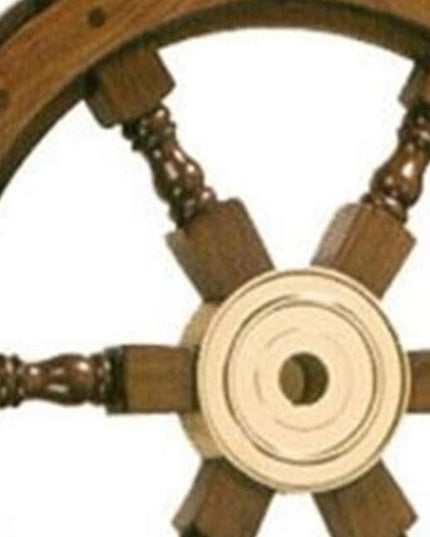 30" X 30" X 2" Ship Wheel