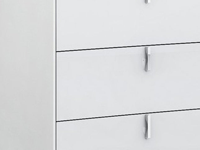 62" X 19" X 30" White  Dresser