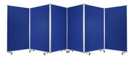 212 X 1 X 71 Green Metal 6 Panel Screen