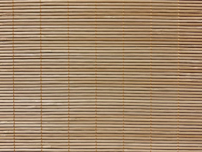 6" Light Bamboo 3 Panel Room Divider Screen