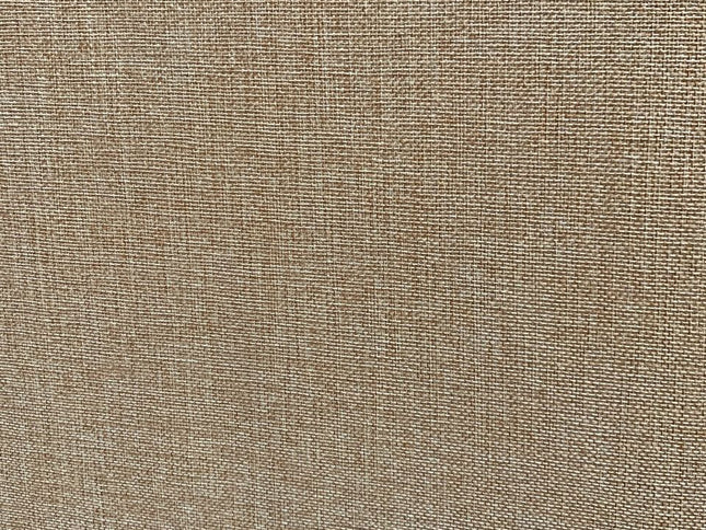 Brown Upholstered 3 Panel Room Divider Screen