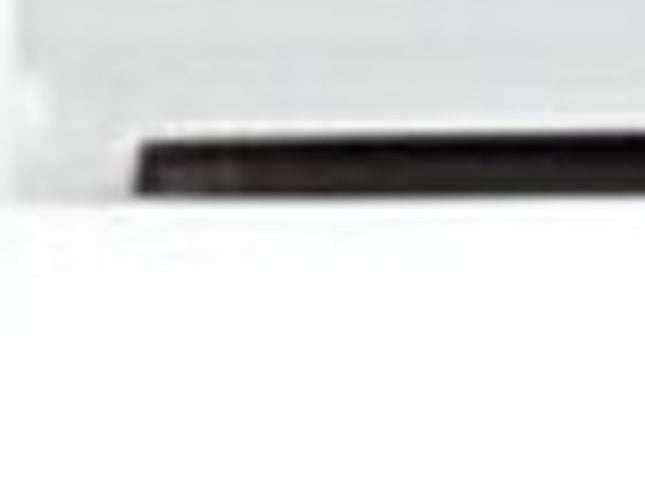 20" White Wood Two Drawer Nightstand