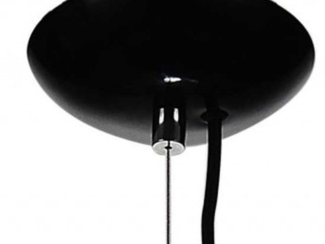 14 X 14 X 59 Black Stainless Steel Pendant Lamp