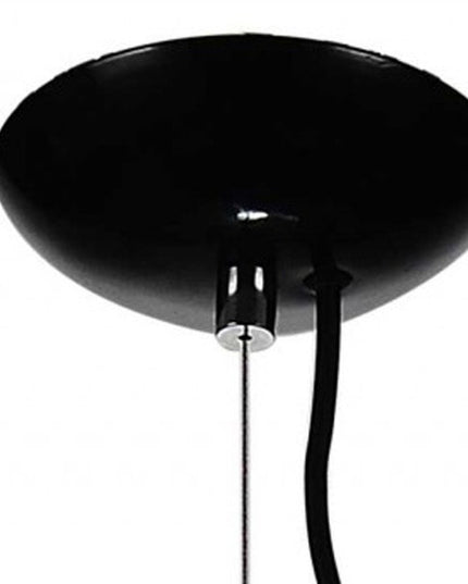 14 X 14 X 59 Black Stainless Steel Pendant Lamp