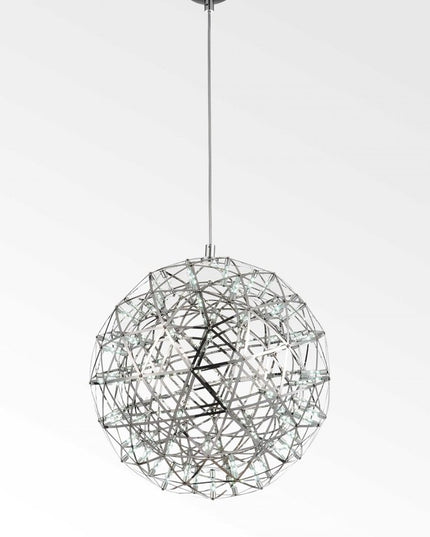 17 X" 17" Stainless Steel Pendant Lamp