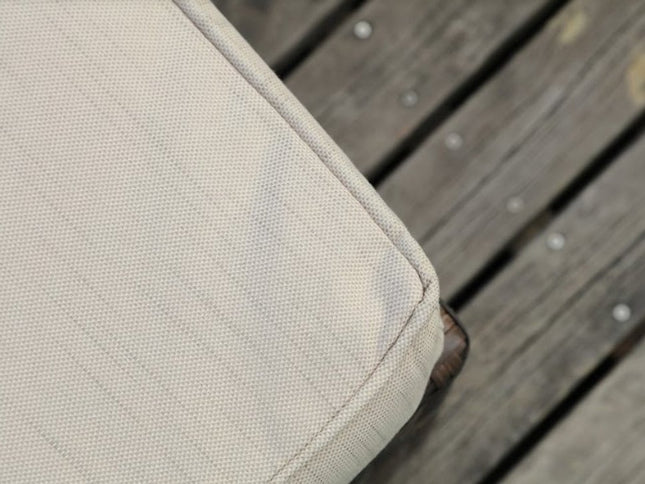 179.85" X 31.89" 32.68" Brown 7Piece Steel Outdoor Sectional Sofa Set With Ottomans And Storage Box