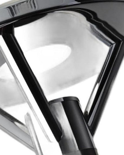 Frosted Glass Shade Uplighting Torchiere In Brushed Steel