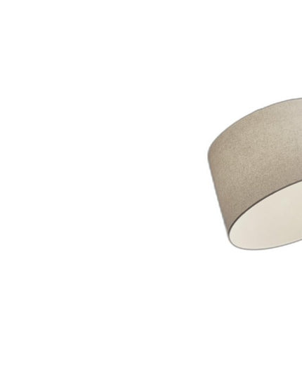 83" Silver Arc Floor Lamp With White Linen Empire Shade