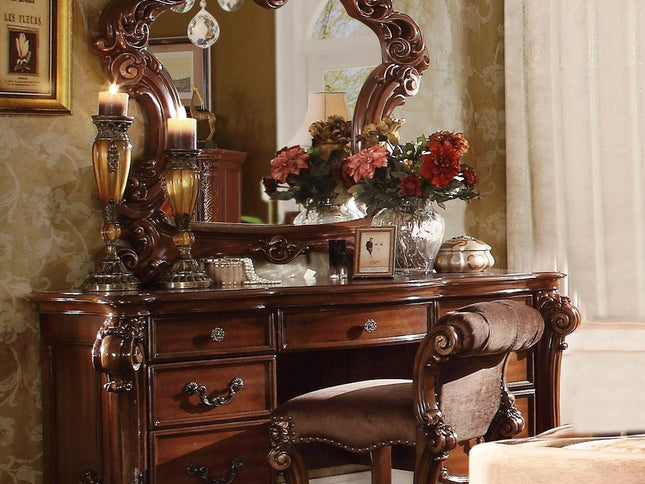 18" Solid Manufactured Wood and Fabric Bar Chair