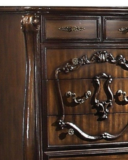 47" Solid Wood Six Drawer Chest