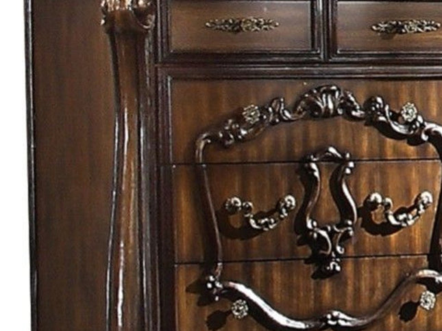 47" Solid Wood Six Drawer Chest