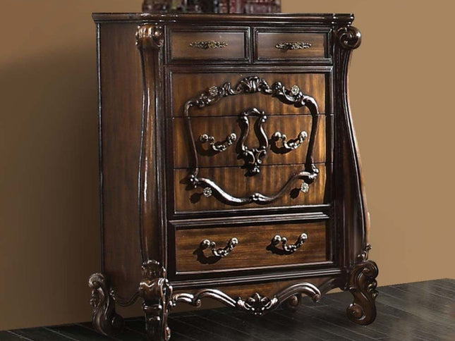 47" Solid Wood Six Drawer Chest