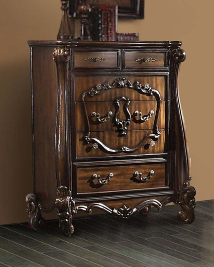 47" Solid Wood Six Drawer Chest