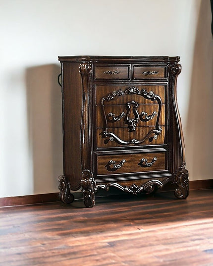 47" Solid Wood Six Drawer Chest