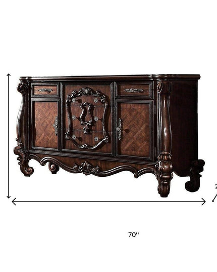 47" Solid Wood Six Drawer Chest