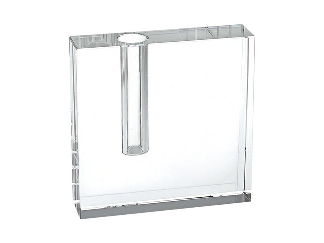 5" Clear Lead Free Crystal Bud Vase