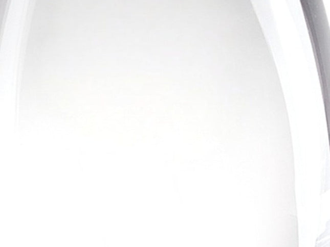 9" Clear Oval Lead Free Crystal Table Vase