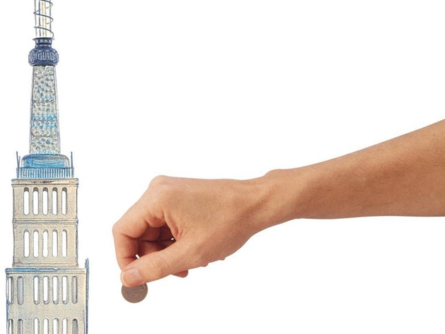 Empire State Buildingmodel Saving Box