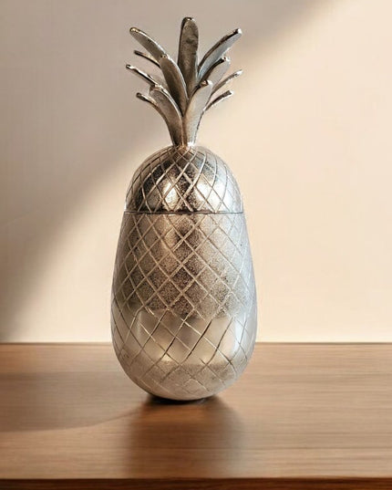 Pineapple Storage Aluminium Decor