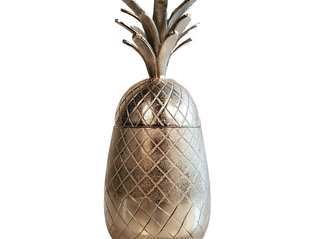 Pineapple Storage Aluminium Decor