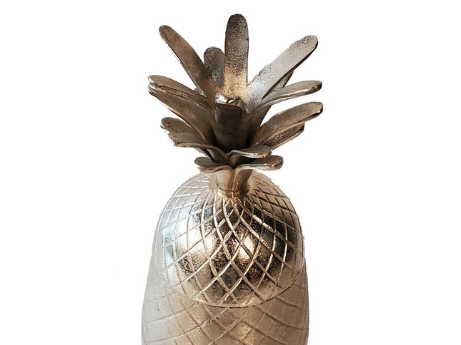Pineapple Storage Aluminium Decor
