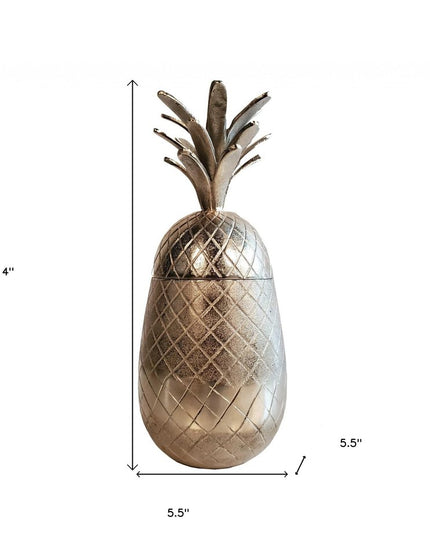 Pineapple Storage Aluminium Decor