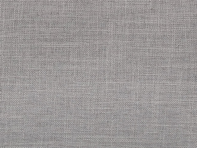 42" Gray and Brown Linen Arm Chair