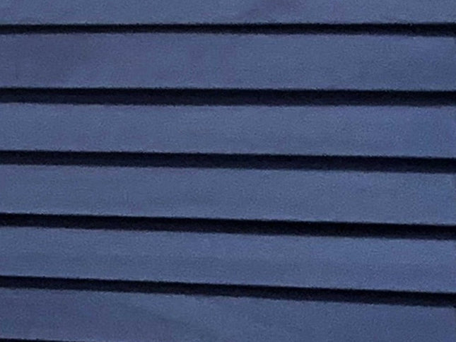 3 Panel Dark Blue Shutter Screen Room Divider