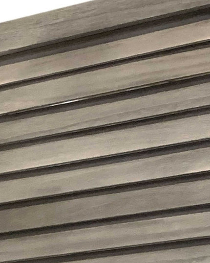 67" Gray Folding Three Panel Screen Room Divider