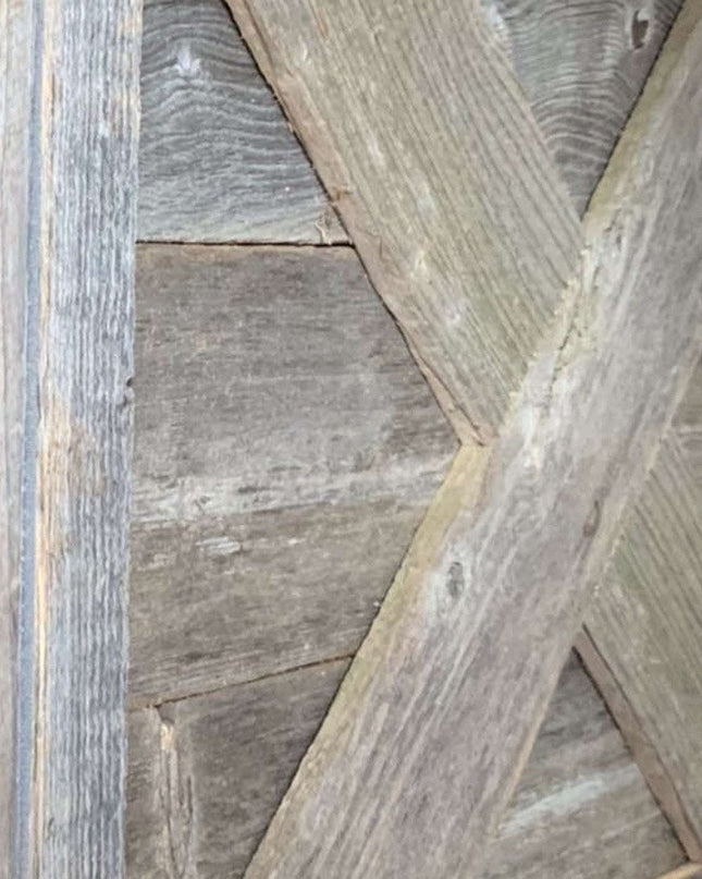 19" Natural Weathered Gray Christmas Tree Collar