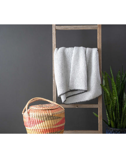 65" X 17" Gray Wood Hanging Dimensional Sculpture