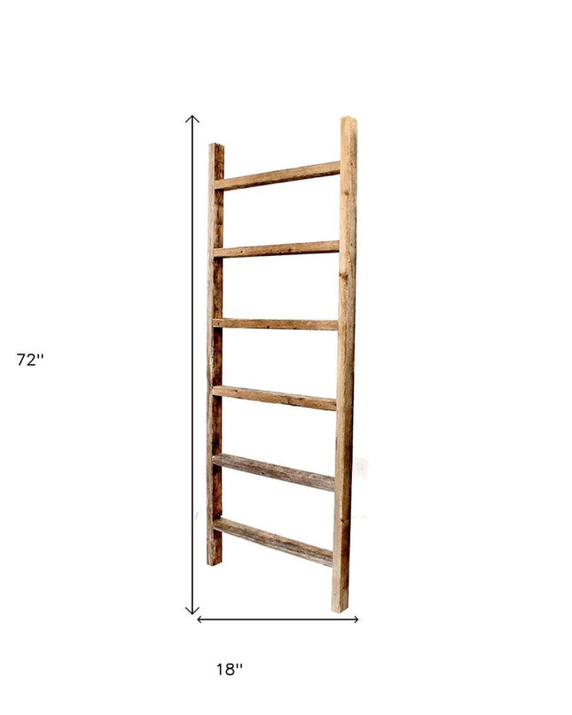 72" X 18" Gray Wood Hanging Dimensional Sculpture