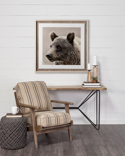 16" Gray Upholstery Cylinder Abstract Pouf Ottoman