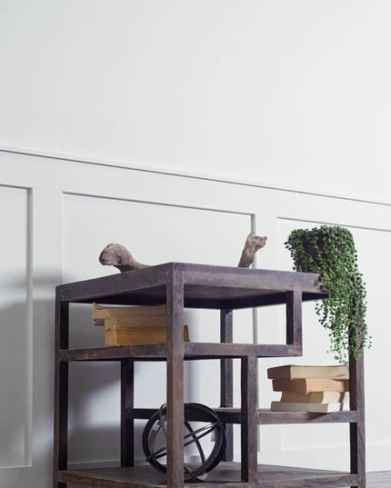 22" Brown Solid Wood Square End Table