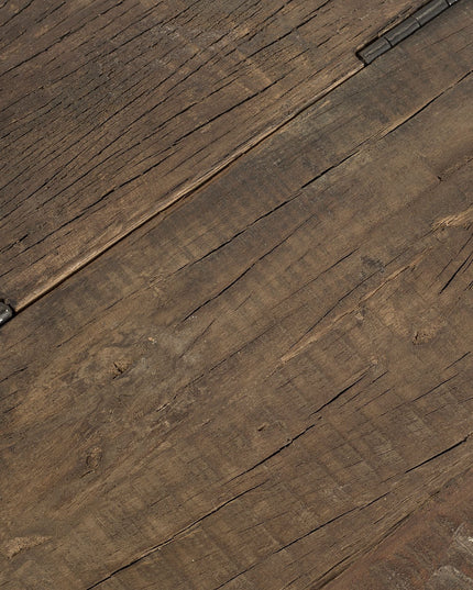 21" Black Solid Wood End Table