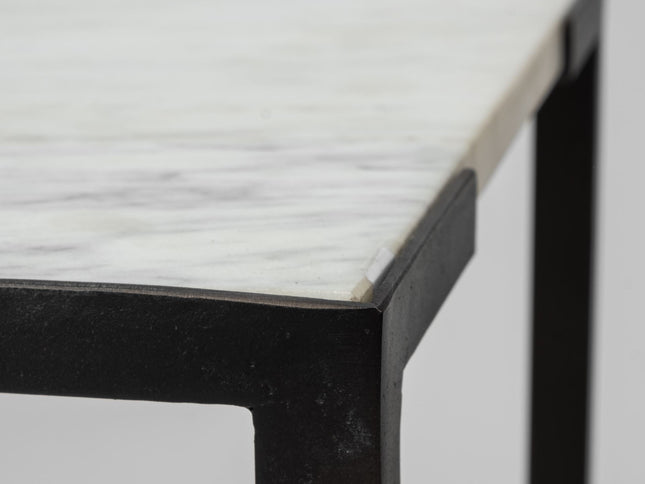 24" Marble End Table