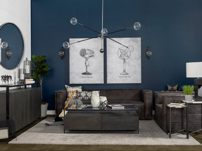 24" Marble End Table