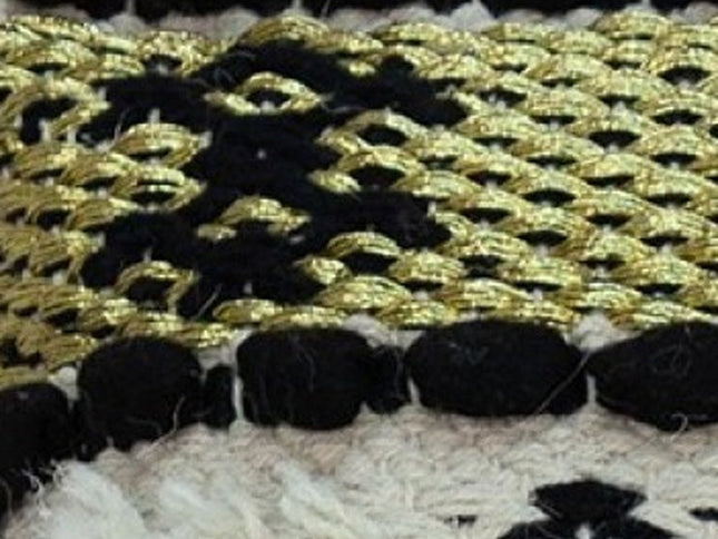 Shaggy Woven Throw Pillow