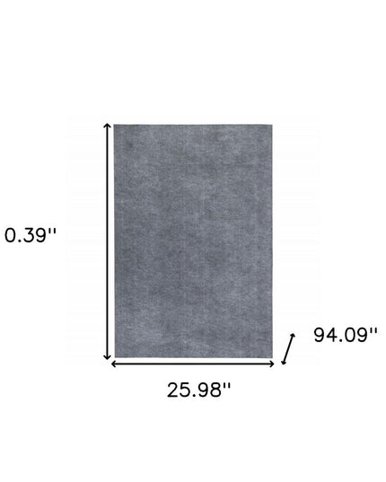 8' X 11' Gray Non Slip Rug Pad