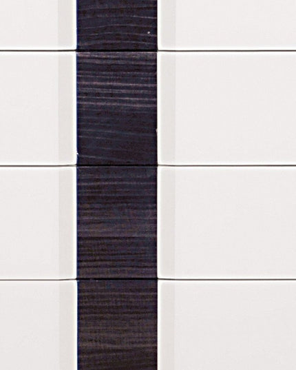 White And Grey Chest With 5 Drawer