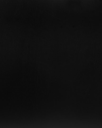 59" Black Solid Wood Mirrored Five Drawer Dresser