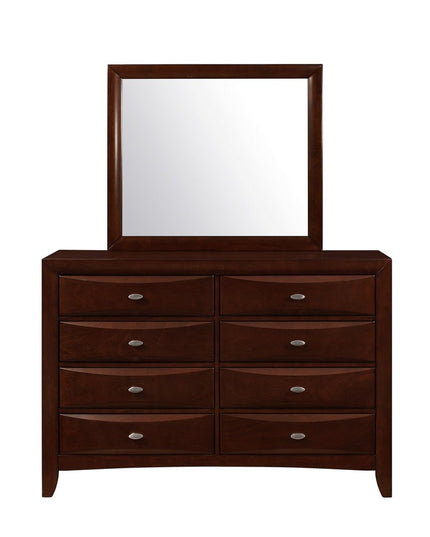 New Merlot Chest With 5 Chambared Drawer