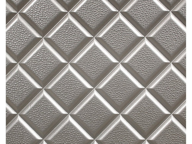 Champagne Toned Chest With Tapered Acrylic Legs And 5 Drawers