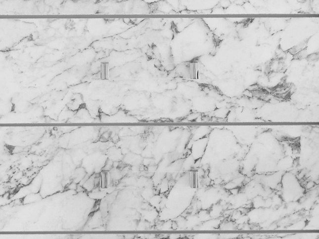 Modern White Chest With 5 Faux Marble Detailed Front Drawer.