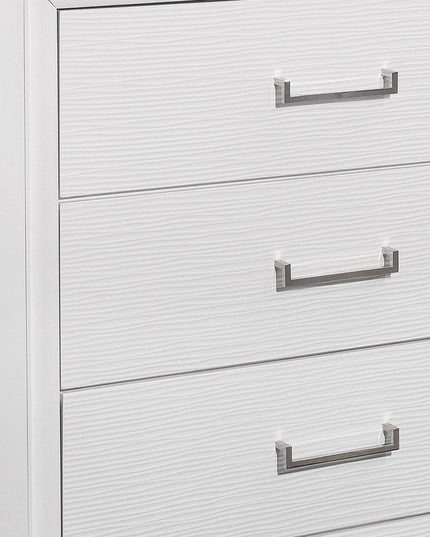 White Chest With 6 Drawers