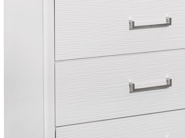 White Chest With 6 Drawers