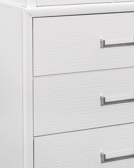 White Chest With 6 Drawers