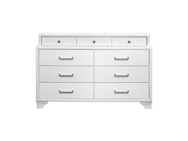 White Chest With 6 Drawers